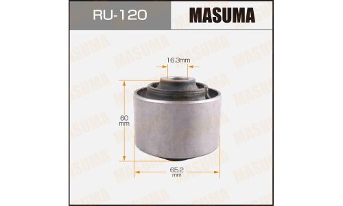 Сайлентблок заднего рычага Masuma, для Mitsubishi Pajero, арт. Ru-120