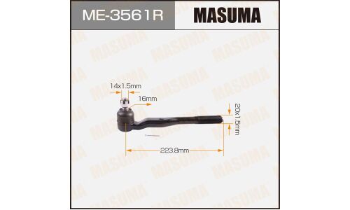 Наконечник рулевой тяги Masuma, правый, арт. ME-3561R