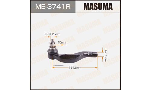 Наконечник рулевой тяги Masuma, правый, арт. ME-3741R