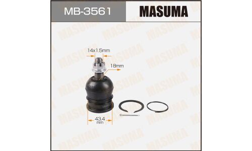 Опора шаровая Masuma, арт. MB-3561