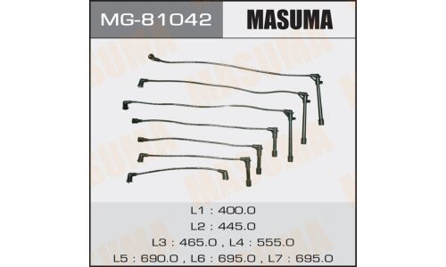 Провода высоковольтные Masuma (VG30E), комплект 7 шт, арт. MG-81042
