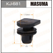 Клипса крепёжная деталей кузова Masuma, для Nissan, арт. KJ-681
