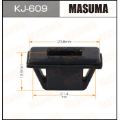 Клипса крепежная Masuma KJ-609 (OEM 76848-5L300)