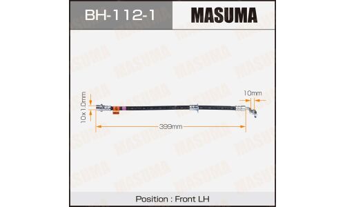 Шланг тормозной MASUMA T-  /front/  Land Cruiser ##J10# LH
