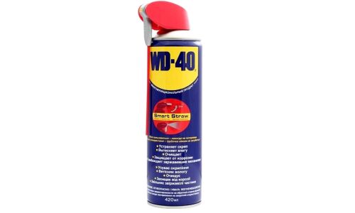 Смазка проникающая (жидкий ключ) WD-40 Секрет в трубочке, многоцелевая, антикоррозийная, аэрозоль 420мл