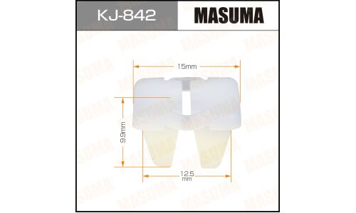 Клипса крепёжная обшивки двери Masuma, для Mitsubishi, арт. KJ-842