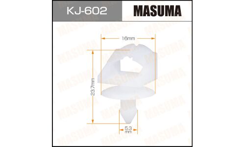 Клипса крепежная Masuma KJ-602 (OEM 76882-0E700)