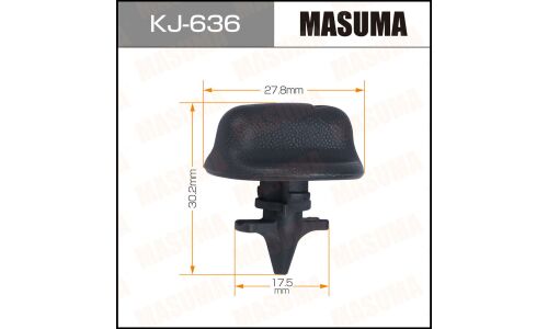 Клипса крепежная Masuma KJ-636 (OEM 01553-08801)