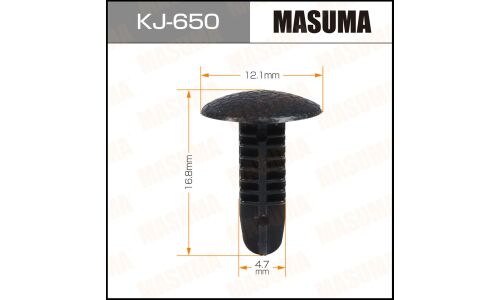 Клипса крепёжная деталей кузова Masuma, для Nissan, арт. KJ-650