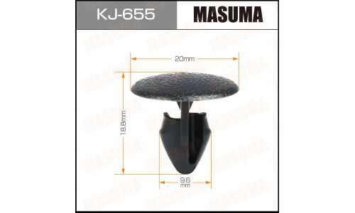 Клипса крепёжная обшивки салона Masuma, для Nissan, арт. KJ-655