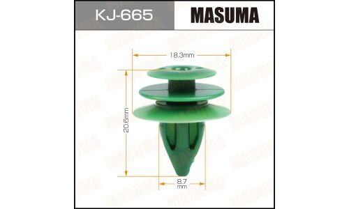 Клипса крепёжная обшивки салона Masuma, для Nissan, арт. KJ-665