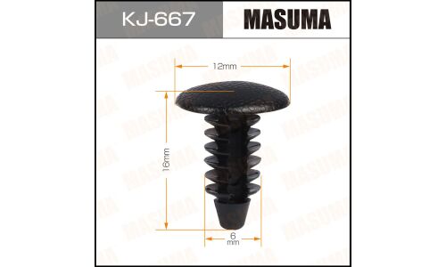 Клипса крепёжная деталей салона Masuma, для Nissan, арт. KJ-667