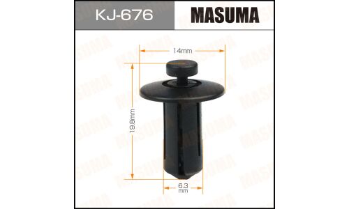 Клипса крепёжная обшивки двери Masuma, для Nissan, арт. KJ-676