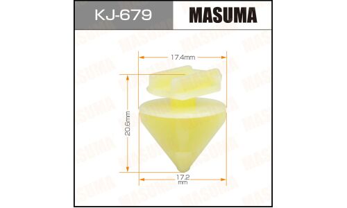 Клипса крепежная Masuma KJ-679 (OEM 66820-3C000)