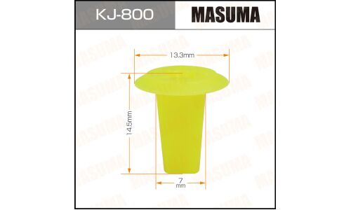 Клипса крепёжная накладок порога в салоне Masuma, для Mitsubishi, арт. KJ-800