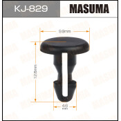 Клипса крепёжная дефлектора воздухозаборника салона Masuma, для Mitsubishi, арт. KJ-829