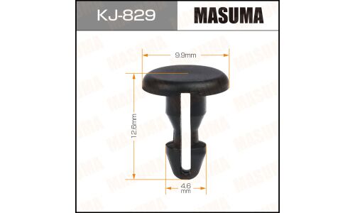 Клипса крепёжная дефлектора воздухозаборника салона Masuma, для Mitsubishi, арт. KJ-829