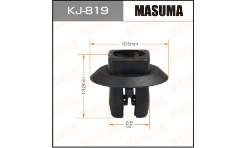 Клипса крепёжная бампера Masuma, для Mitsubishi, арт. KJ-819