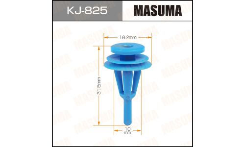 Клипса крепёжная обшивки салона Masuma, для Mitsubishi, арт. KJ-825