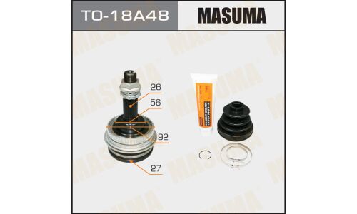 ШРУС Masuma, 27x56x26x48мм, арт. TO-18A48