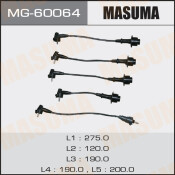 Провода высоковольтные Masuma (5K), комплект 5 шт, арт. MG-60064