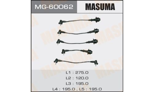 Провода высоковольтные Masuma (5K), комплект 5 шт, арт. MG-60062