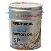 Масло моторное Honda Ultra LEO 0w20 синтетическое, API SP, ILSAC GF-6A, для бензинового двигателя, 20л, арт. 08227-99974