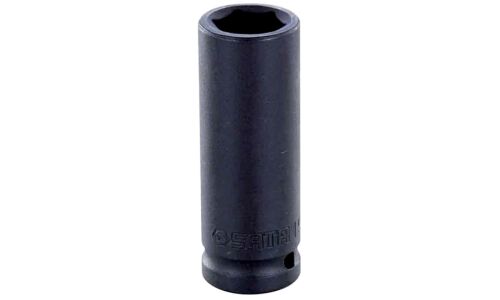 Головка торцевая ударная SATA, длинная, 6-гранная, под квадрат 1/2", 21мм, арт. 34414 (33414)