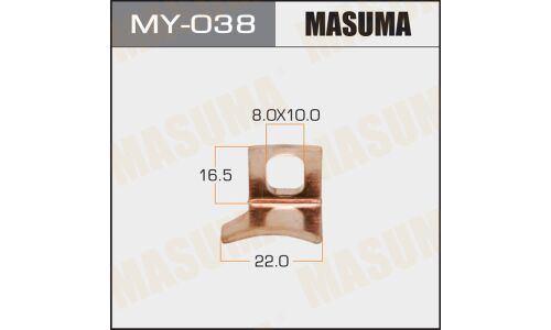 Контакты тяг.реле на стартер Masuma, 10 шт