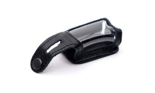 Чехол на брелок сигнализации Star-Line A4/A6/A8 кожаный черного цвета