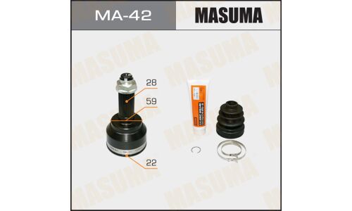 ШРУС Masuma, 22x59x28мм, арт. MA-42