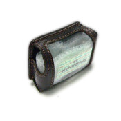 Чехол на брелок сигнализации Scher-Khan Logicar A/B кожаный коричневого цвета