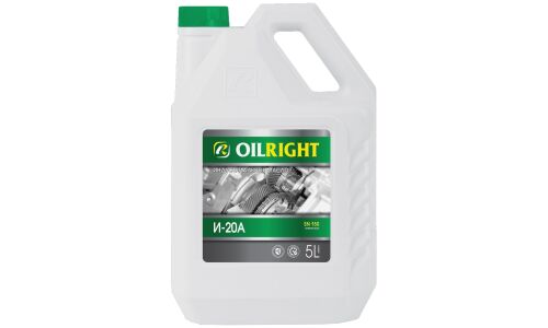 Масло веретенное OILRIGHT И-20А, минеральное, 5л, арт. 2592