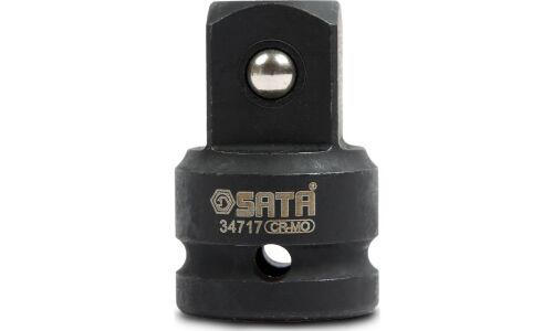 Переходник торцевых головок SATA, ударный, с квадрата 1/2"F на 3/4"M, арт. 34717