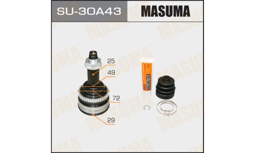 ШРУС Masuma, 29x49x25мм, арт. SU-30A43