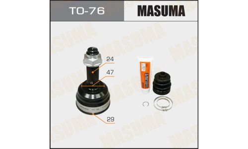 ШРУС Masuma, 29x47x24мм, арт. TO-76
