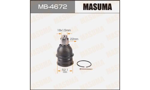 Опора шаровая Masuma, арт. MB-4672