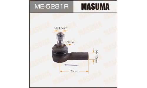 Наконечник рулевой тяги Masuma, правый, арт. ME-5281R