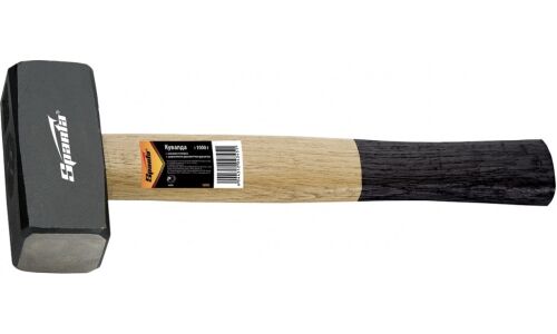 Кувалда Sparta, деревянная двухцветная рукоятка, вес бойка 2кг, арт. 10909
