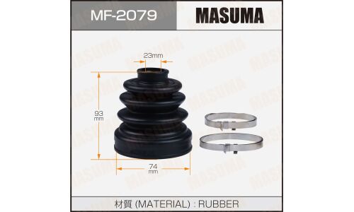 Пыльник привода Masuma, резина, арт. MF-2079