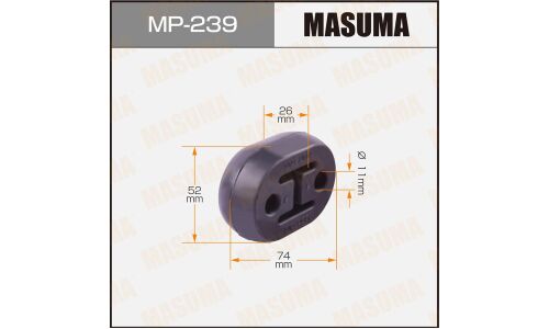 Крепление выхлопной трубы Masuma, арт. MP-239
