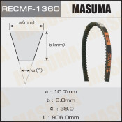 Ремень клиновидный Masuma рк.1360