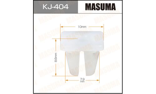 Клипса крепёжная обшивки салона Masuma, для Toyota, арт. KJ-404