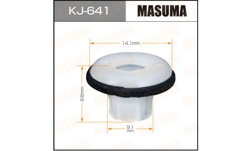 Клипса крепёжная накладок дверей/крыла Masuma, для Nissan, арт. KJ-641