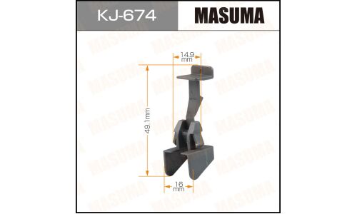Клипса крепежная Masuma KJ-674 (OEM 84995-4P001)