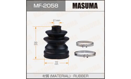 Пыльник привода Masuma, резина, арт. MF-2058