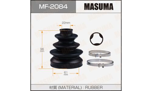 Пыльник привода Masuma, внутренний, резина, арт. MF-2084