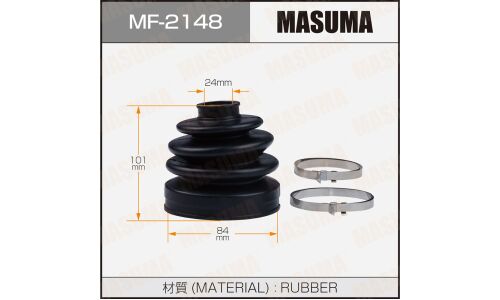 Пыльник привода Masuma, резина, арт. MF-2148