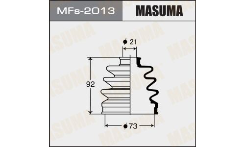 Пыльник привода Masuma, силикон, арт. MFs-2013