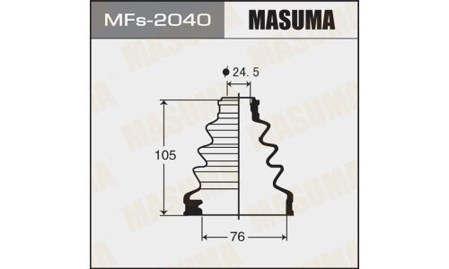 Пыльник привода Masuma, внутренний, силикон, арт. MFs-2040